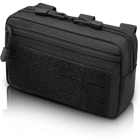 Durable MOLLE Utility Pouches - 2 Pack Tactical Organizers with Zipper Closure - Picture 8 of 10